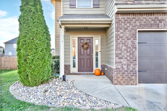 view of entrance to property