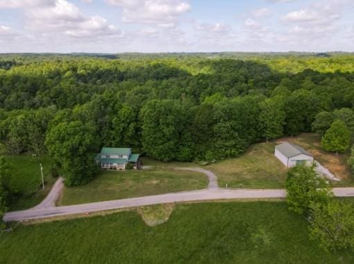 1159 New Hope Rd, Celina, TN 38551 - aerial overview of property's location featuring a forest
