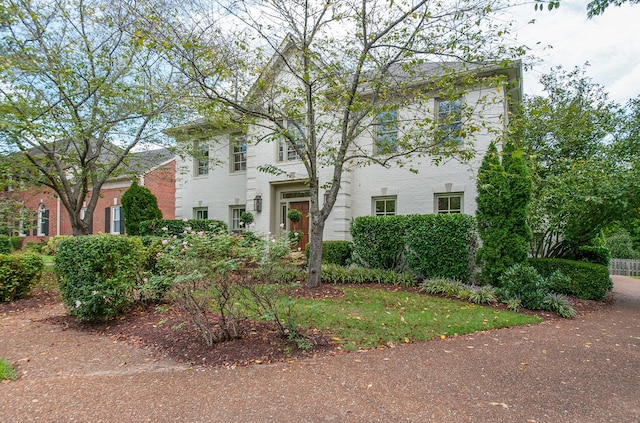 view of colonial house