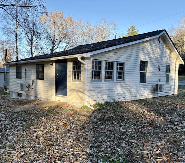 view of back of property