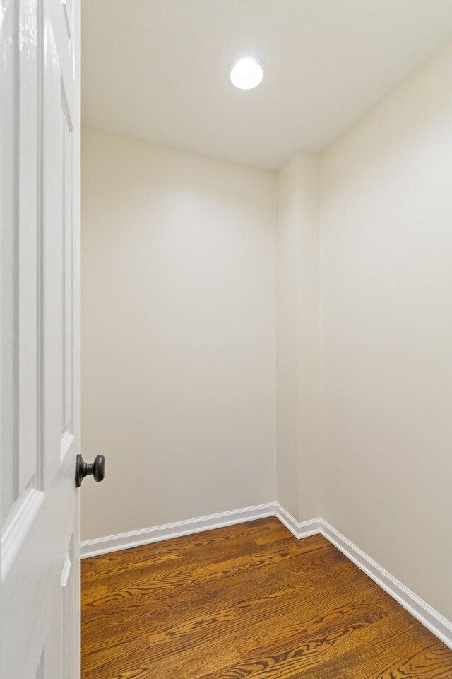 1055 Wades Branch Rd, Centerville, TN 37033 - empty room with dark wood-style flooring and baseboards