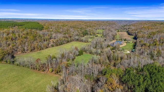 1055 Wades Branch Rd, Centerville, TN 37033 - aerial view of property's location with a forest