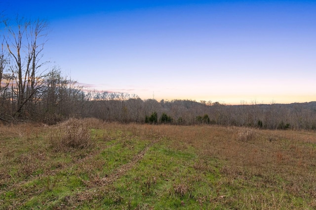 view of nature at dusk