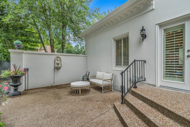 view of patio