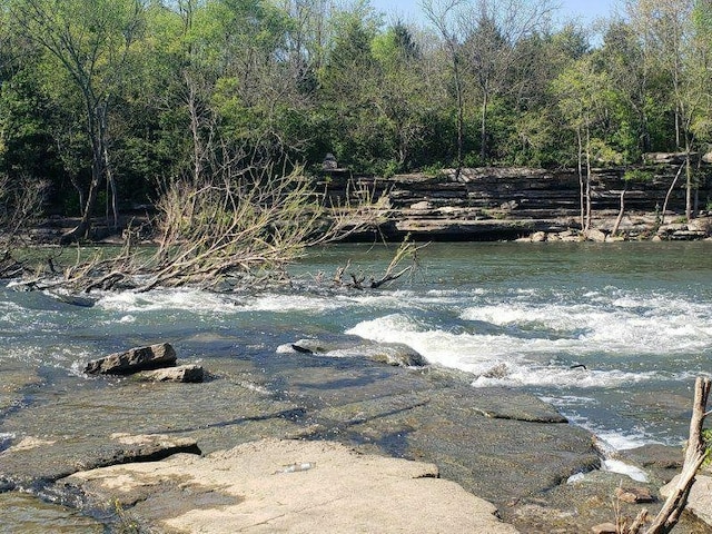 view of water feature