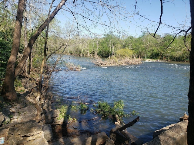 view of water feature