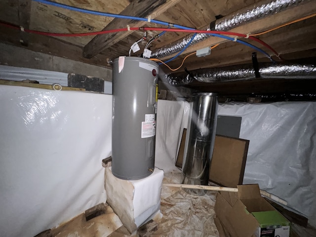 utilities with water heater