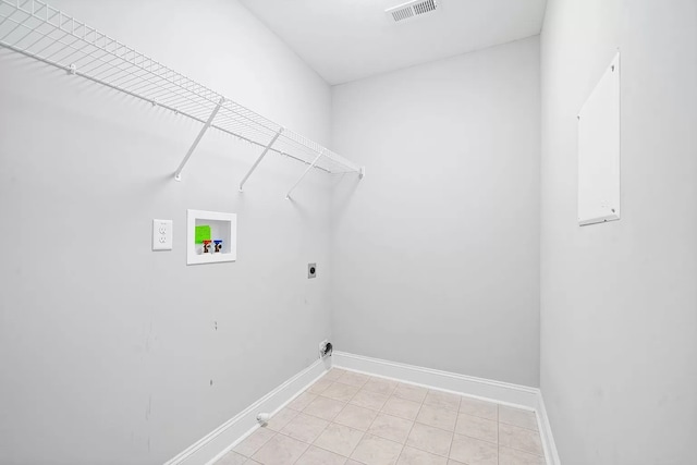 laundry area featuring hookup for a washing machine, gas dryer hookup, and electric dryer hookup