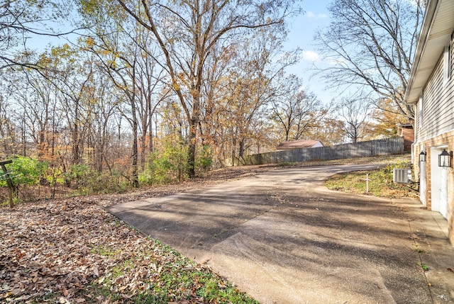 view of road