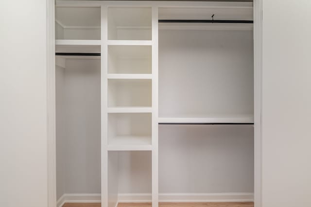 view of closet