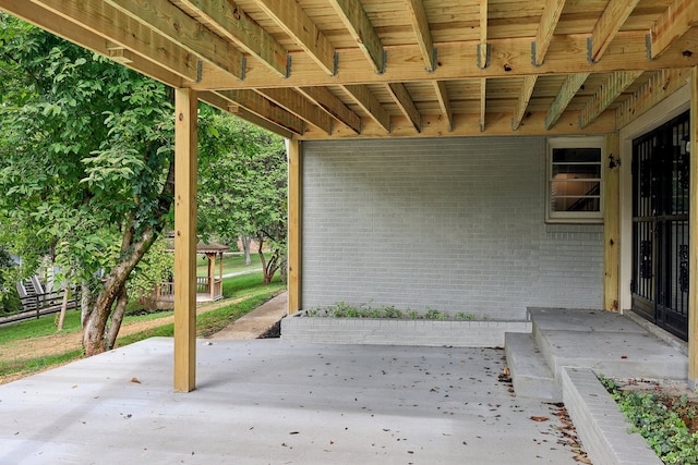 view of patio