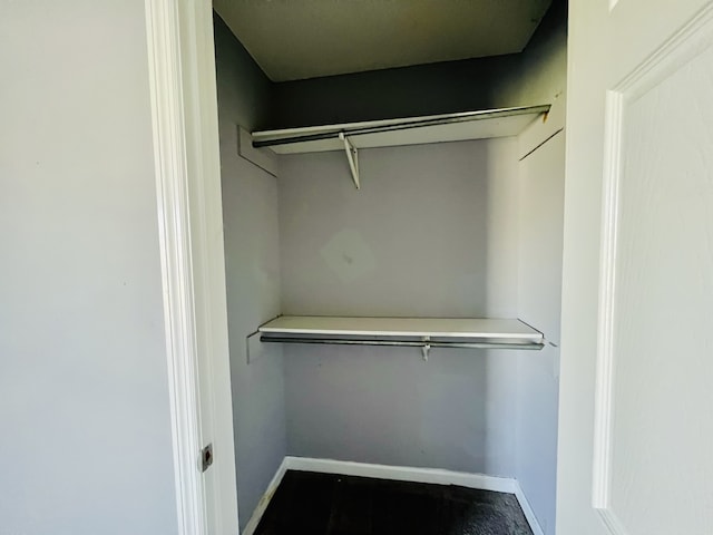 view of closet