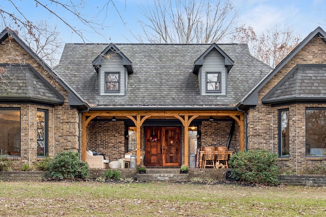 view of front of house featuring a porch