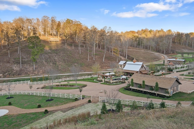 view of property's community featuring a rural view