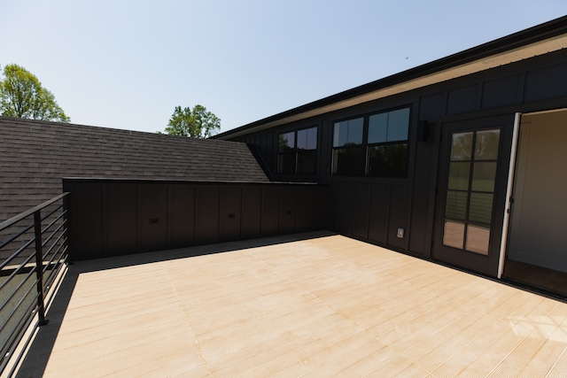 view of patio / terrace featuring a balcony