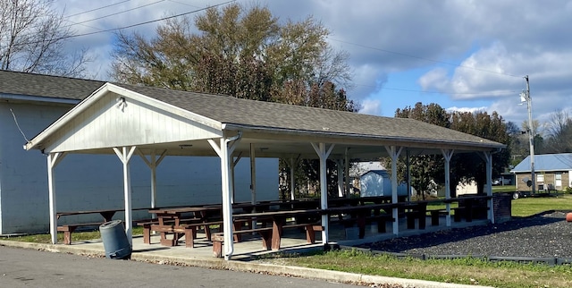 view of property's community featuring a gazebo