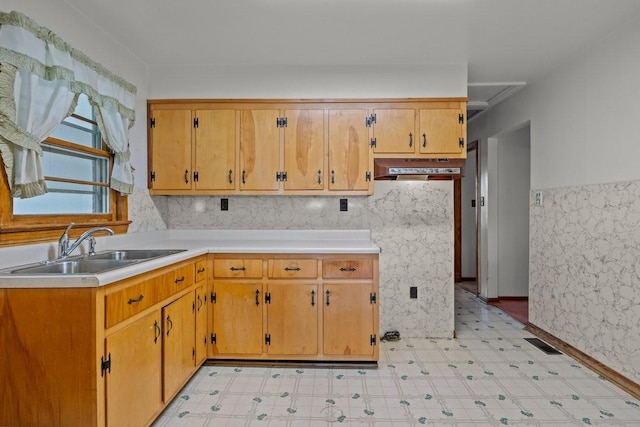 kitchen with sink