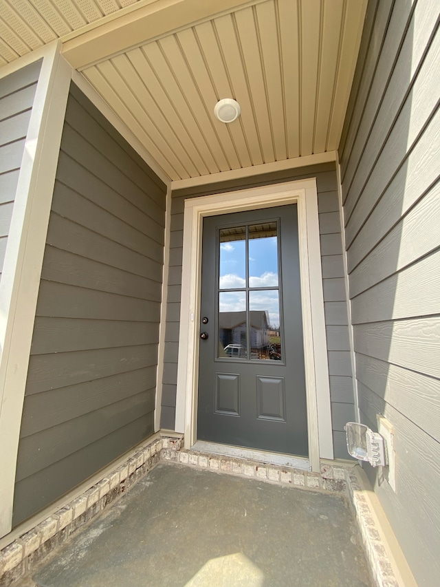 view of property entrance