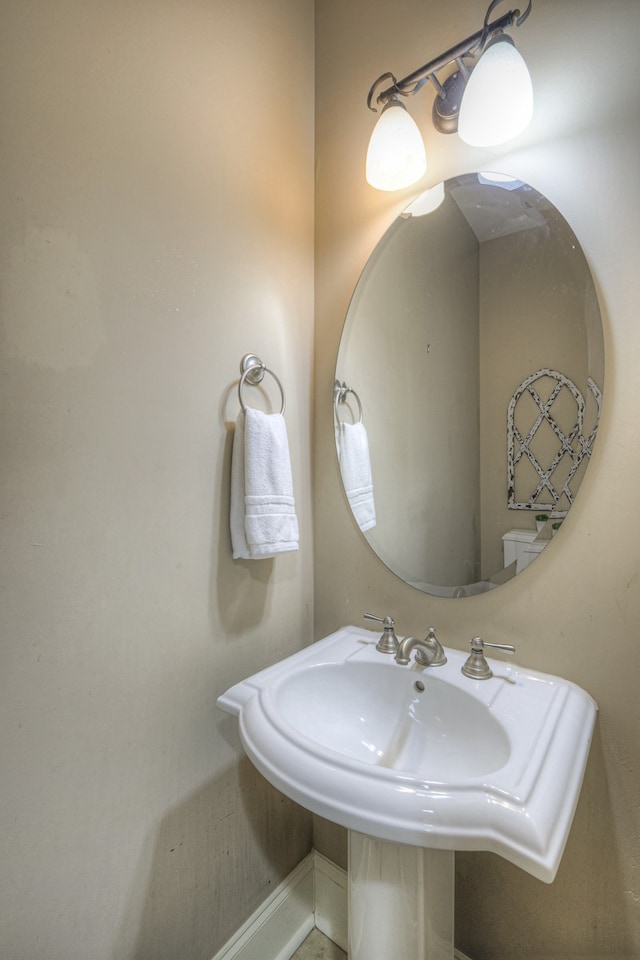 bathroom with sink