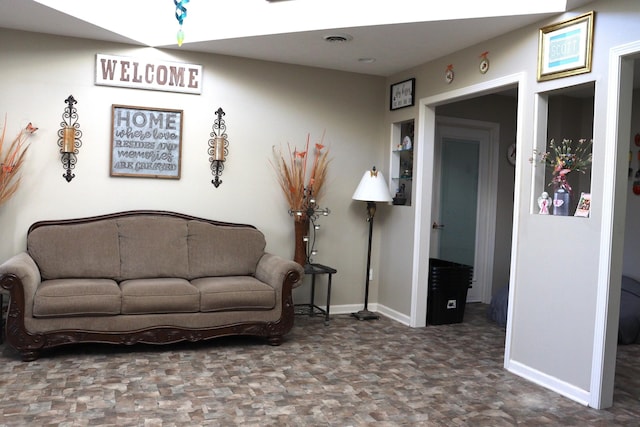 view of living room