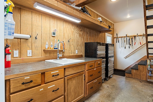 kitchen with sink