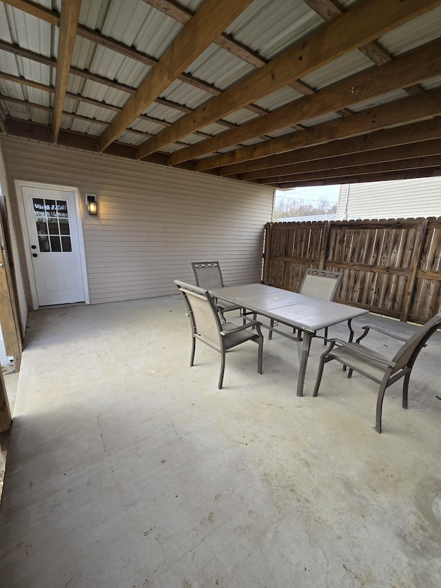 view of patio / terrace