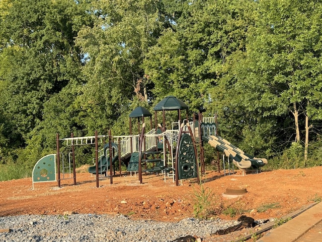 view of play area