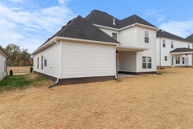 view of rear view of house