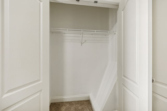 view of closet