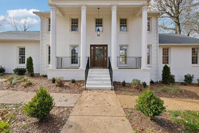 view of front of house featuring a porch