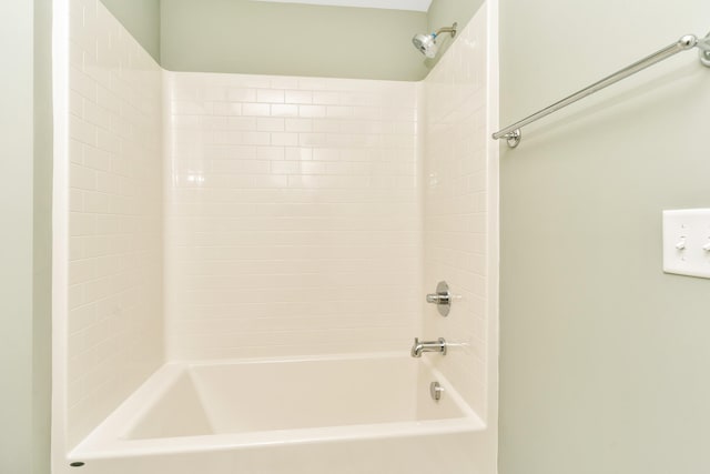 bathroom featuring shower / bath combination