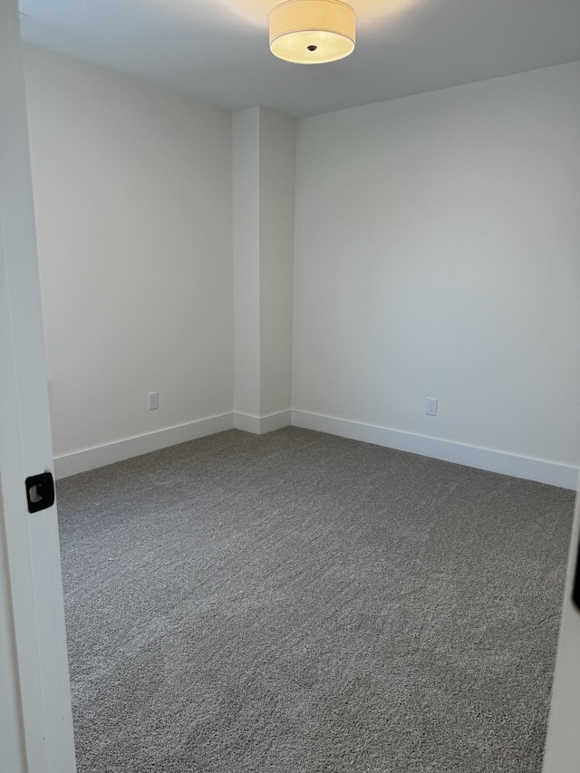 unfurnished room featuring carpet