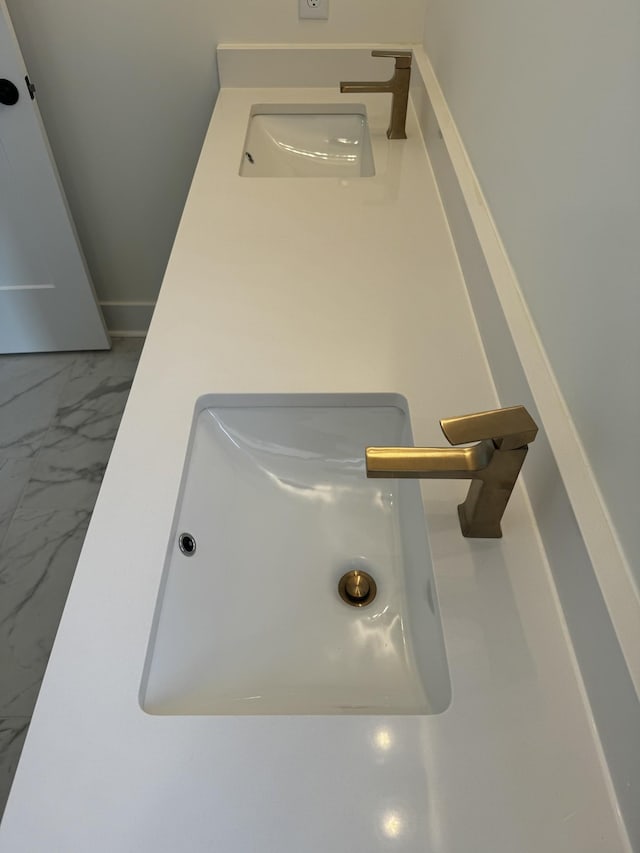 room details with sink