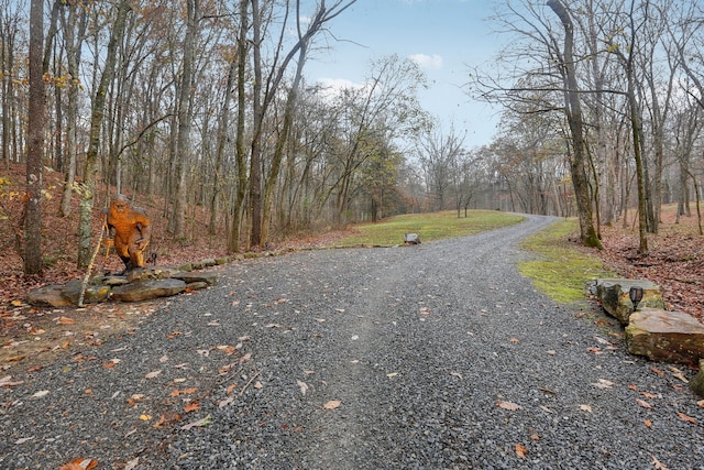 view of road