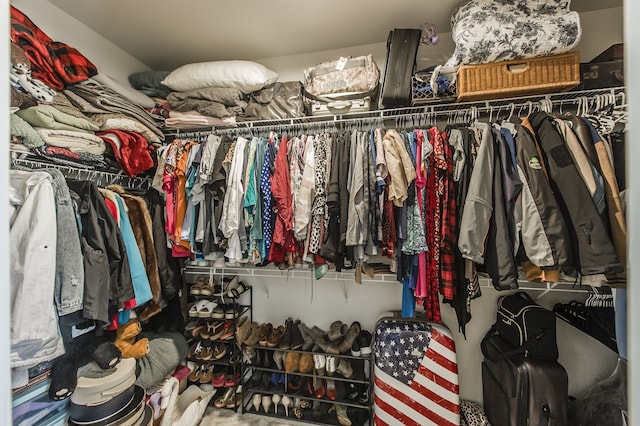 view of spacious closet