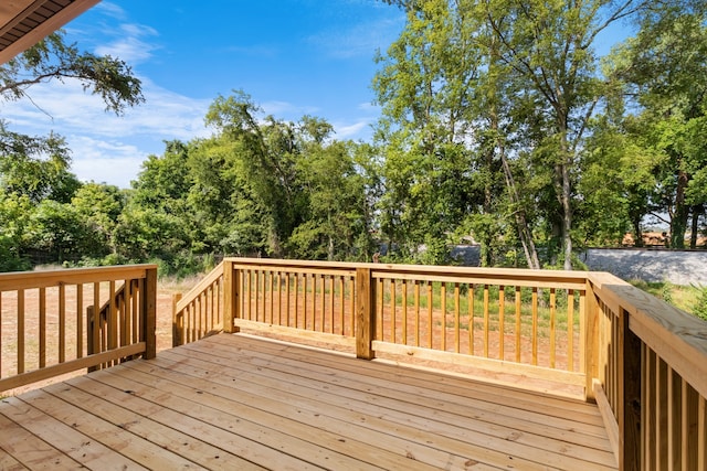 view of deck