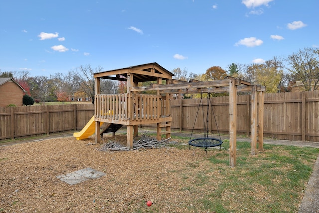 view of playground