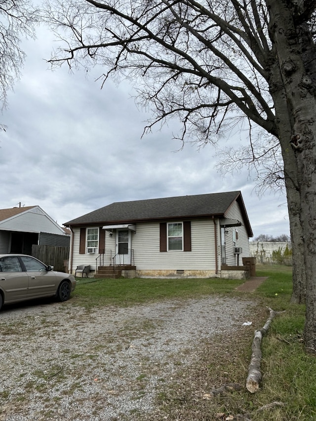 view of ranch-style house