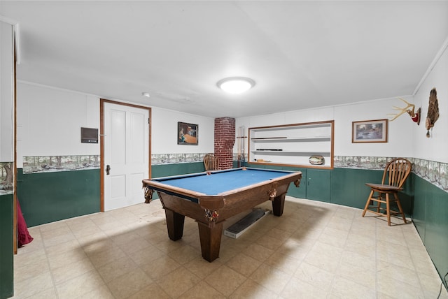428 N Main St, Trenton, KY 42286 - playroom with ornamental molding and billiards