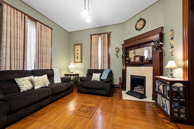 428 N Main St, Trenton, KY 42286 - living room featuring hardwood / wood-style floors