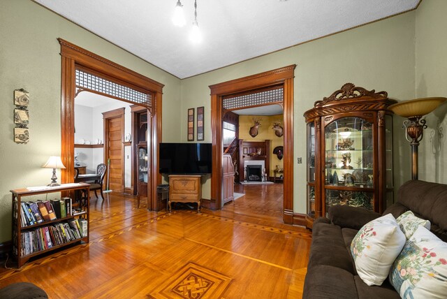 428 N Main St, Trenton, KY 42286 - living room featuring hardwood / wood-style flooring