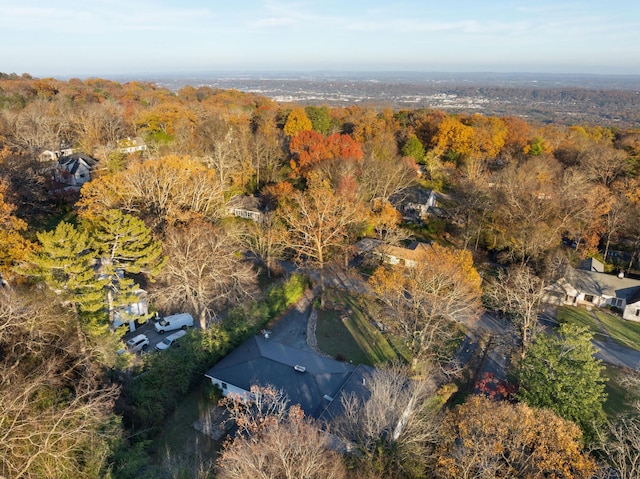 1206 Peter Pan Rd, Lookout Mountain, GA 30750 - drone / aerial view of a forest