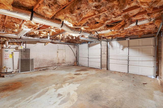 1206 Peter Pan Rd, Lookout Mountain, GA 30750 - garage with gas water heater