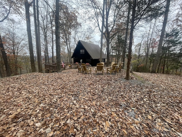 2029 Holly Creek Rd, Celina, TN 38551 - view of yard featuring outdoor dining area
