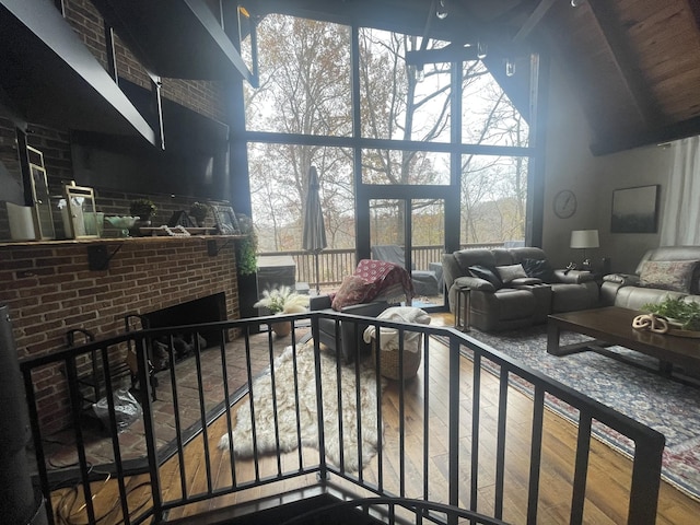 2029 Holly Creek Rd, Celina, TN 38551 - balcony with outdoor lounge area