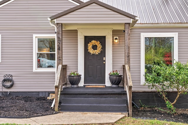 view of property entrance