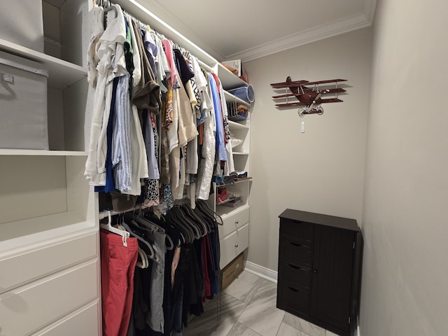 view of spacious closet