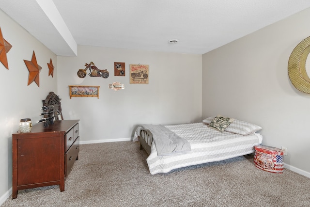 bedroom featuring carpet floors