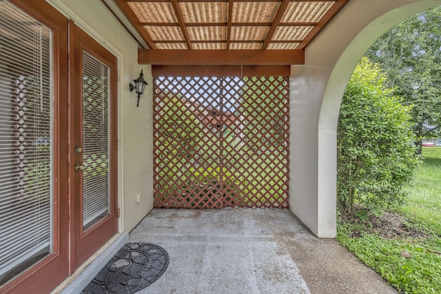 view of entrance to property