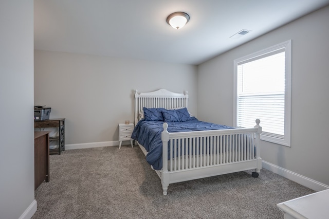 bedroom featuring carpet floors